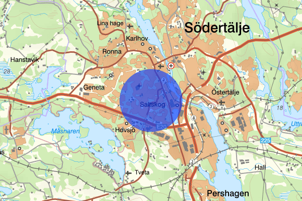 Mariekälla 23 januari 21.05, Mord/dråp, försök, Södertälje