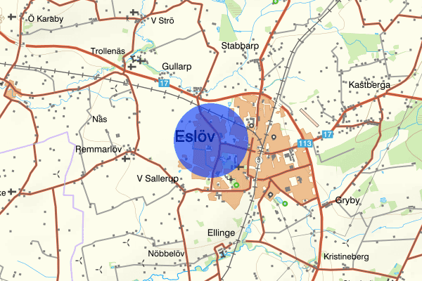 Gårdsåkra 24 januari 19.55, Brand, Eslöv