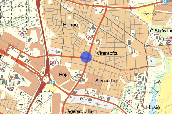 Dvärgvidegatan 25 januari 03.30, Brand, Malmö