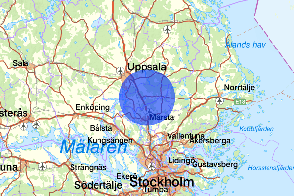  25 januari 01.05, Misshandel, grov, Knivsta