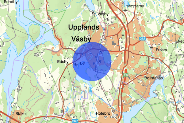 Njursta 25 januari 05.15, Explosion, Upplands Väsby