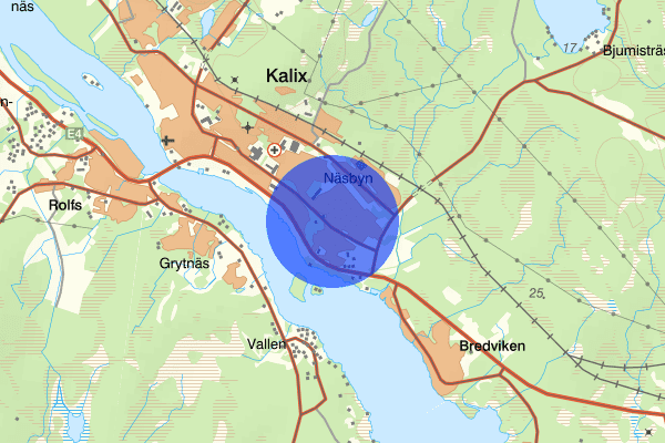 Centrumvägen 25 januari 12.44, Trafikolycka, Kalix