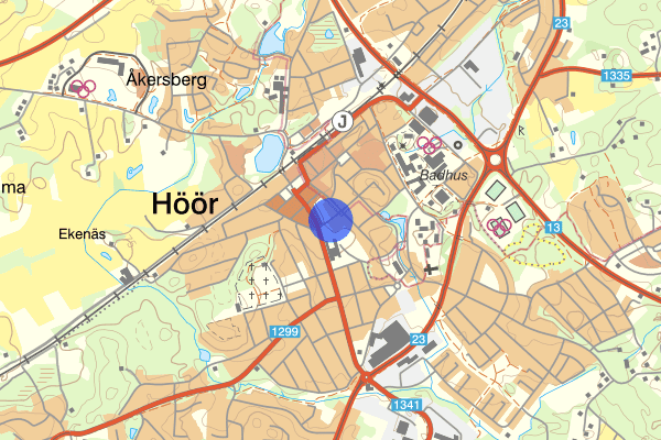 Centralgatan 26 januari 11.38, Trafikolycka, Höör