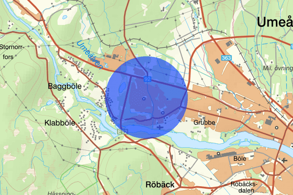 Umedalen 26 januari 18.58, Misshandel, Umeå