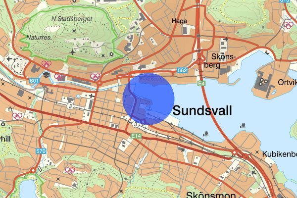 Inre hamnen 27 januari 07.12, Fylleri/LOB, Sundsvall