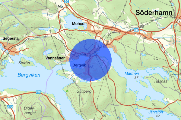 Bergvik 27 januari 13.07, Arbetsplatsolycka, Söderhamn