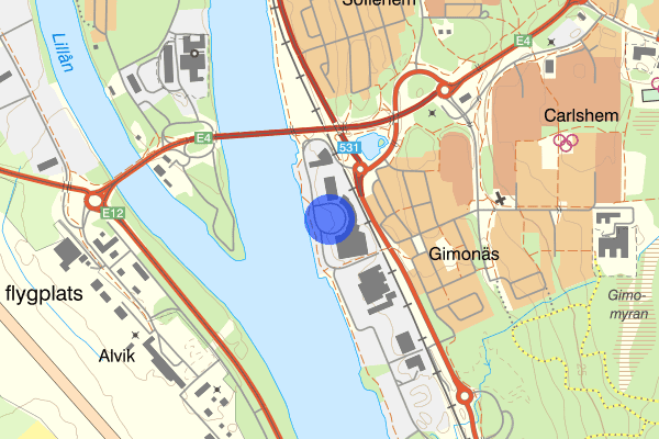 Strömpilsplatsen 28 januari 11.27, Stöld, Umeå