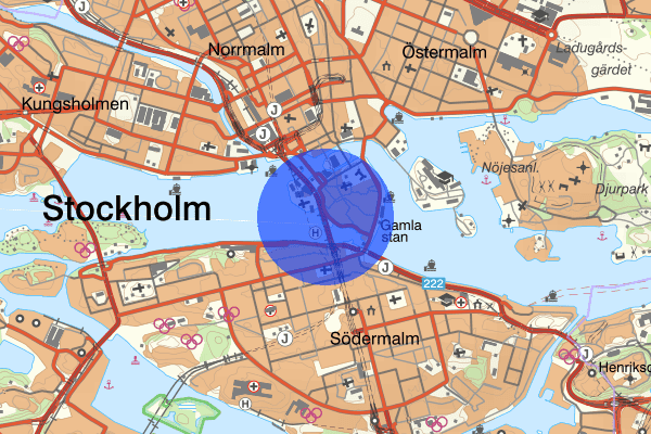 Gamla stan 29 januari 01.56, Stöld/inbrott, Stockholm