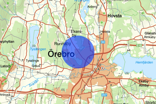 Mellringe 29 januari 13.29, Brand, Örebro