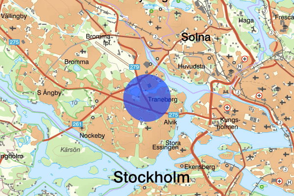 Ulvsunda 29 januari 19.17, Brand, Stockholm