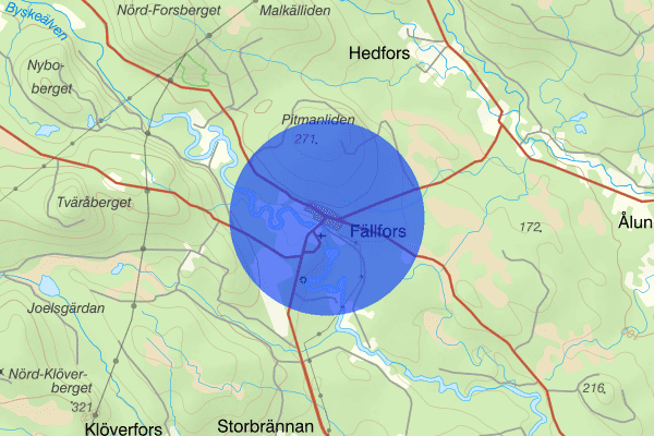 Fällfors 30 januari 11.57, Brand, Skellefteå