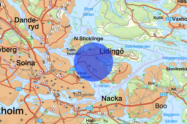 Hersby 30 januari 16.04, Brand, Lidingö