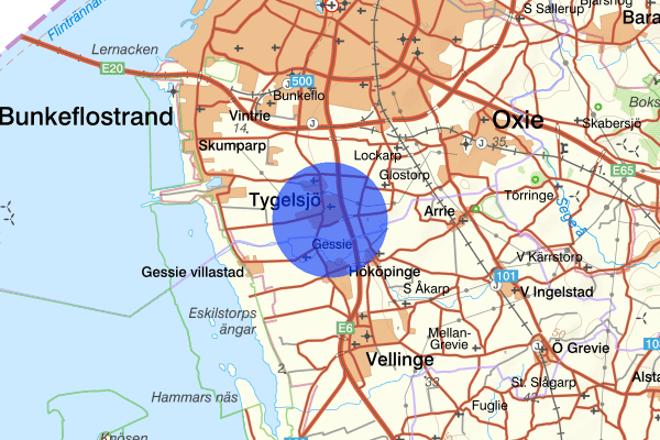 Tygelsjö 30 januari 16.06, Trafikolycka, Malmö