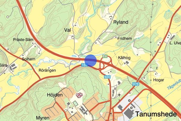 Rylandsmotet 30 januari 15.58, Brand, Tanum