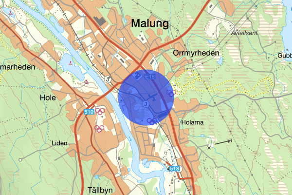 Lisagatan 30 januari 18.40, Trafikbrott, Malung-Sälen