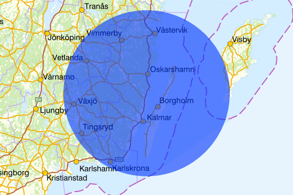 Kalmar län 31 januari 02.15, Brand, Västervik