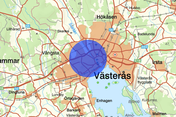 Pettersberg 31 januari 01.16, Vapenlagen, Västerås
