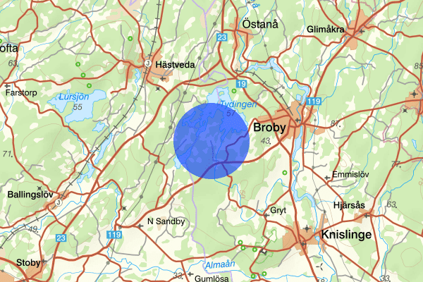 Haganäs 31 januari 07.58, Trafikolycka, Åstorp