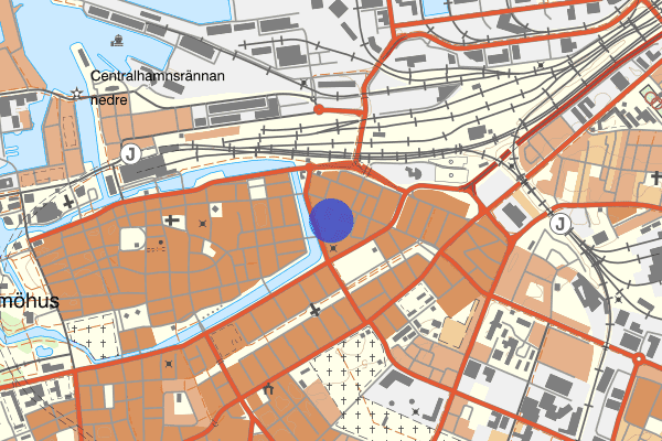 Porslinsgatan 31 januari 13.02, Farligt föremål, misstänkt, Malmö