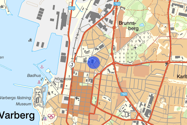Gamlebygatan 31 januari 15.19, Våld/hot mot tjänsteman, Varberg