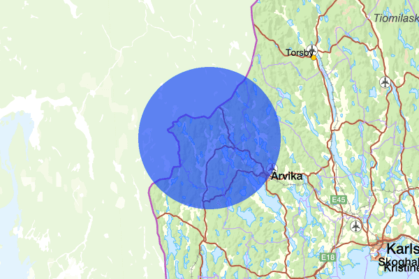  02 februari 07.04, Sammanfattning natt, Värmlands län