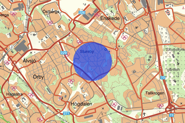 Stureby 02 februari 02.35, Skadegörelse, Stockholm