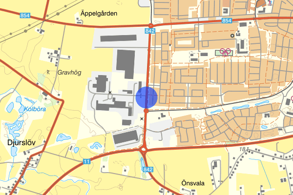 Västanvägen 02 februari 12.32, Arbetsplatsolycka, Staffanstorp