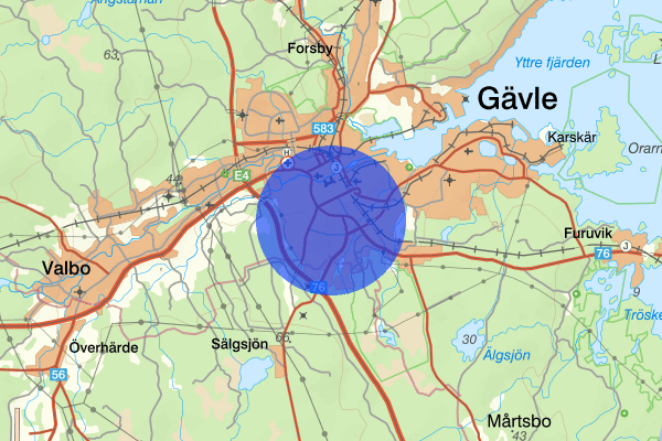 Sörby 02 februari 15.25, Misshandel, Gävle