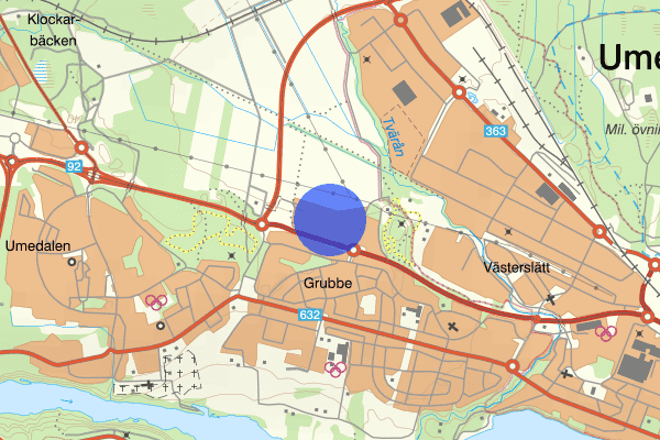 Spinnvägen 03 februari 11.12, Trafikolycka, Umeå