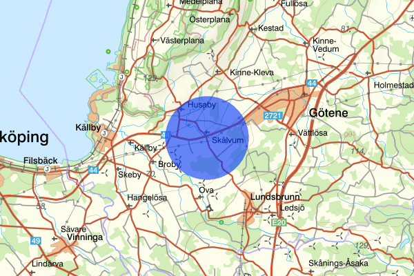 Skälvum 03 februari 16.06, Trafikolycka, Götene