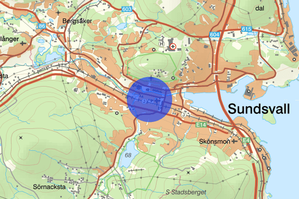 Västermalm 03 februari 14.10, Rattfylleri, Sundsvall