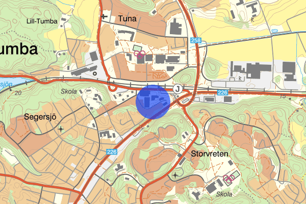 Gröndalsvägen 03 februari 23.35, Rattfylleri, Botkyrka