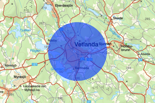 Vetlanda 04 februari 14.57, Olovlig körning, Vetlanda
