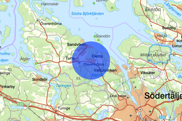 Ekeby 05 februari 16.39, Kontroll, Danderyd