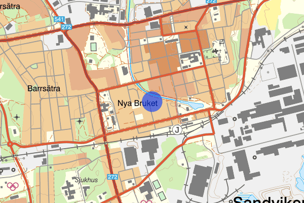 Bessemergatan 06 februari 03.08, Brand, Sandviken