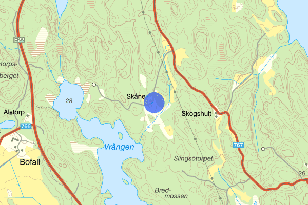 Skåne 06 februari 08.23, Trafikolycka, Kalmar län