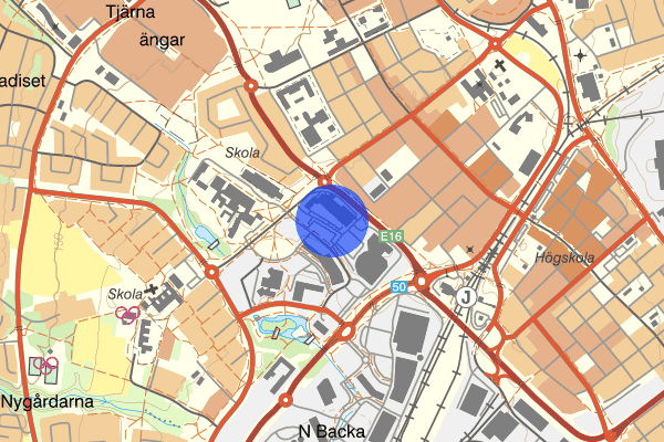 Maskinistgatan 06 februari 11.57, Trafikolycka, Borlänge