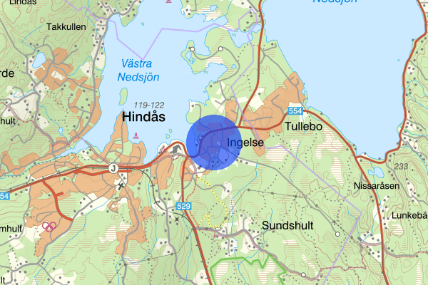 Boråsvägen 06 februari 13.15, Trafikolycka, Härryda