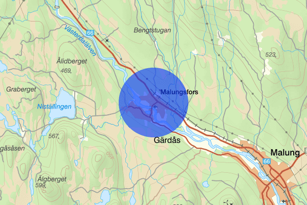 Malungsfors 07 februari 09.24, Trafikkontroll, Malung-Sälen