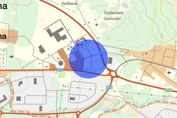 Storhandelsgatan 07 februari 10.21, Trafikkontroll, Kiruna