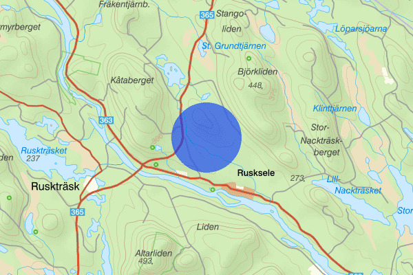 Brännbergsvägen 07 februari 11.10, Trafikkontroll, Lycksele