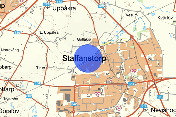 Gullåkravägen 07 februari 12.21, Trafikolycka, Staffanstorp