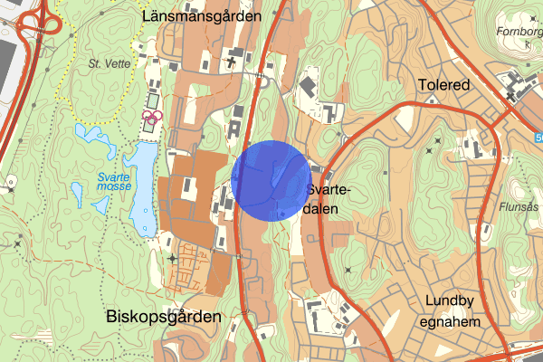 Badvädersgatan 07 februari 12.52, Brand, Göteborg