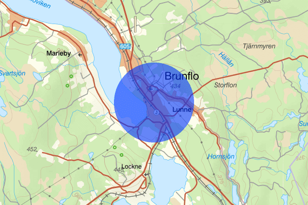 Brunflo 08 februari 11.39, Trafikolycka, Östersund