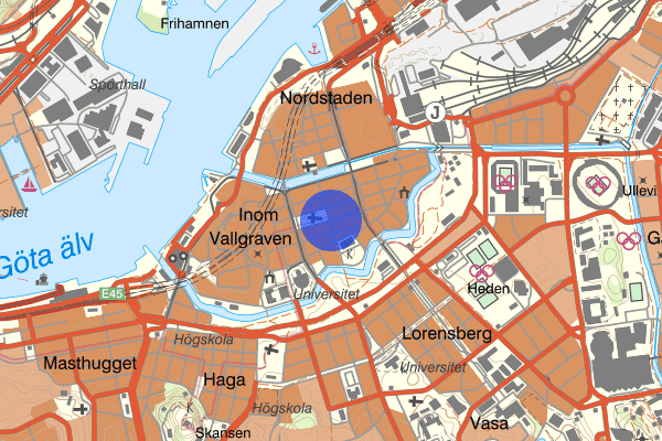 Kungsgatan 08 februari 13.26, Trafikolycka, personskada, Borås