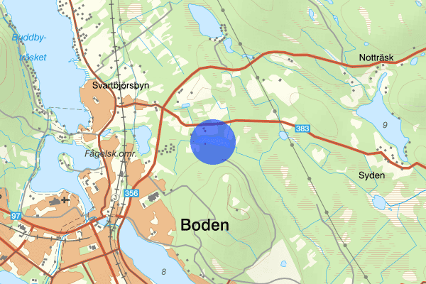 Mjösjön 08 februari 13.11, Trafikolycka, Boden