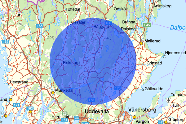  09 februari 07.00, Sammanfattning kväll och natt, Västra Götalands län