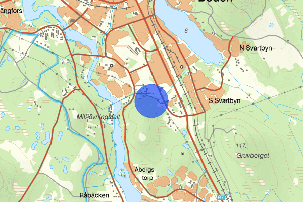 Lejonbacksvägen 09 februari 12.54, Trafikolycka, Boden