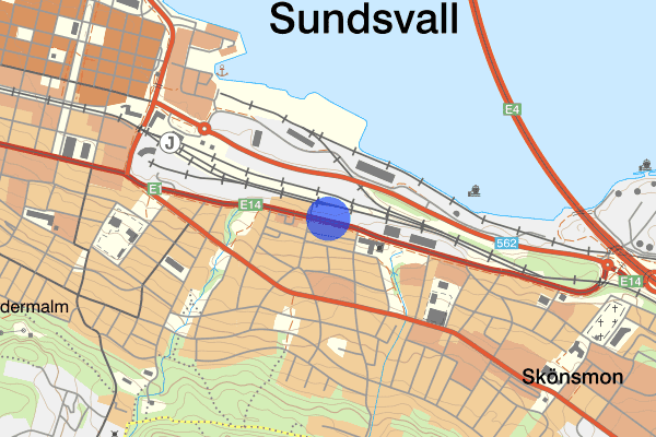 Aikido Sundsvall Meiseikai 09 februari 19.50, Trafikolycka, Sundsvall