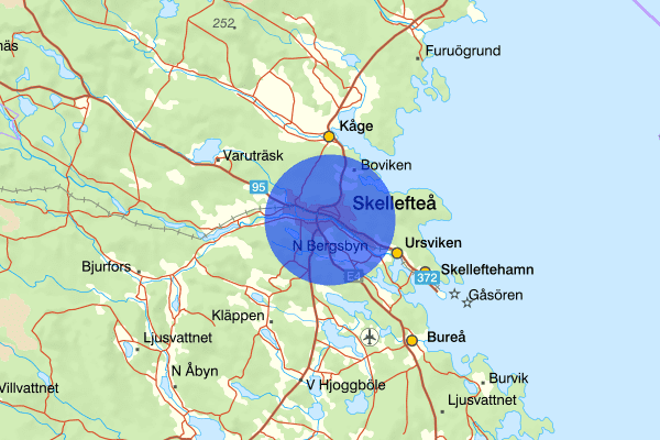 Skellefteå 10 februari 13.57, Fylleri/LOB, Skellefteå